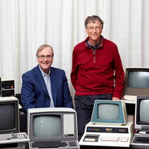 bill gates e paul allen fundadores da microsoft