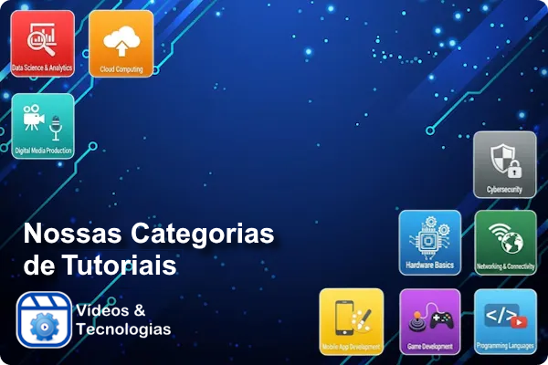 categorias de tutoriais