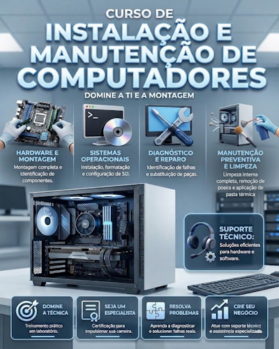 manutenção de computadores